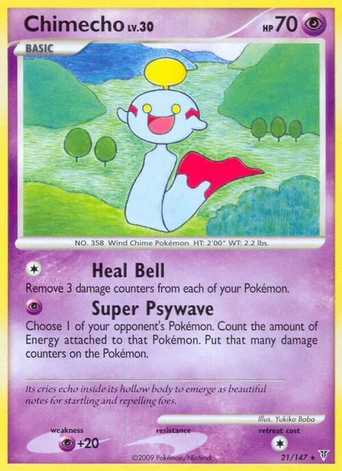 Chimecho Lv.30 — Supreme Victors