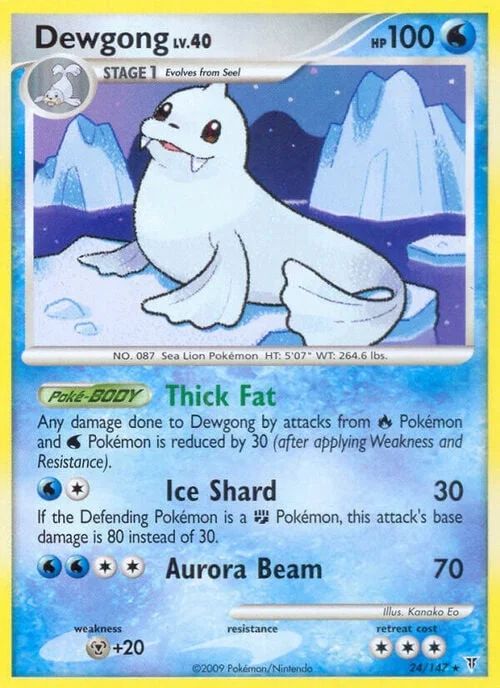 Dewgong Lv.40 — Supreme Victors