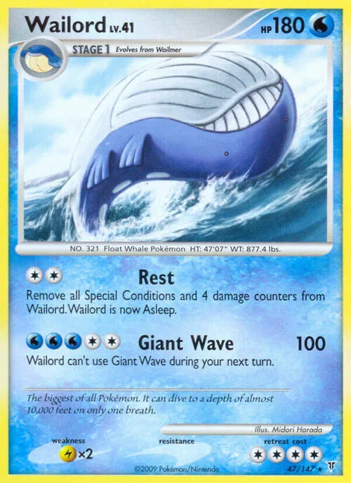 Wailord Lv.41 — Supreme Victors