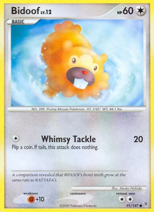 Bidoof Lv.12 — Supreme Victors