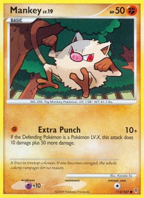 Mankey Lv.19 — Supreme Victors