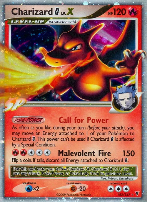 Charizard G LV.X — Supreme Victors