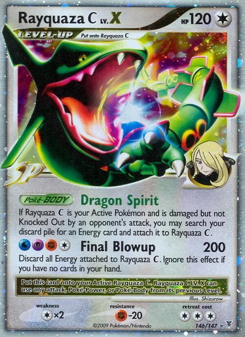 Rayquaza C LV.X — Supreme Victors