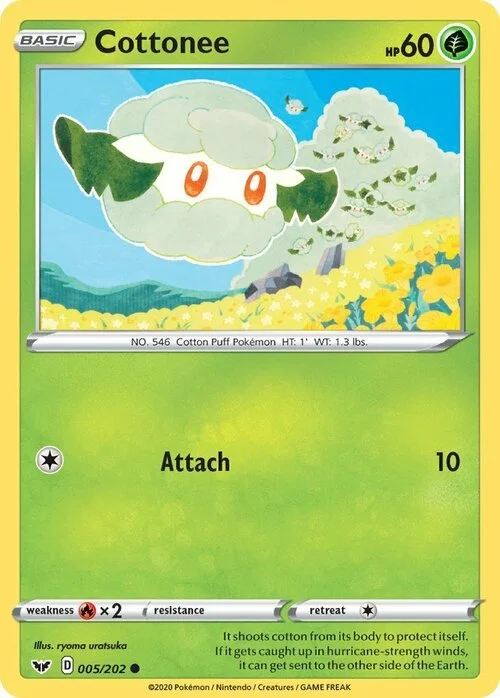 Cottonee — Sword & Shield