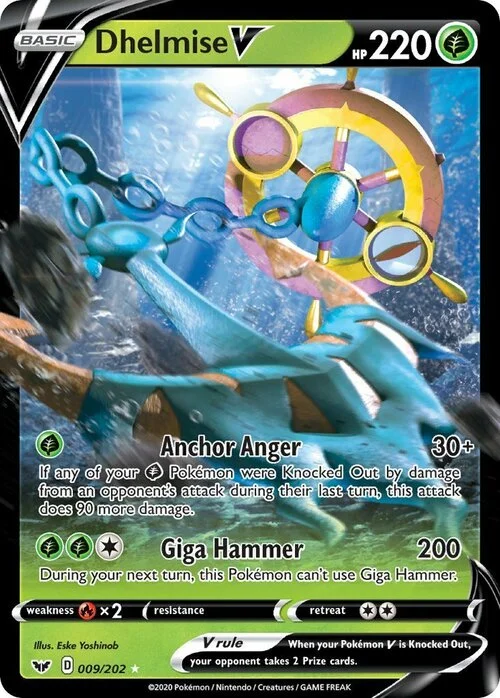 Dhelmise V — Sword & Shield