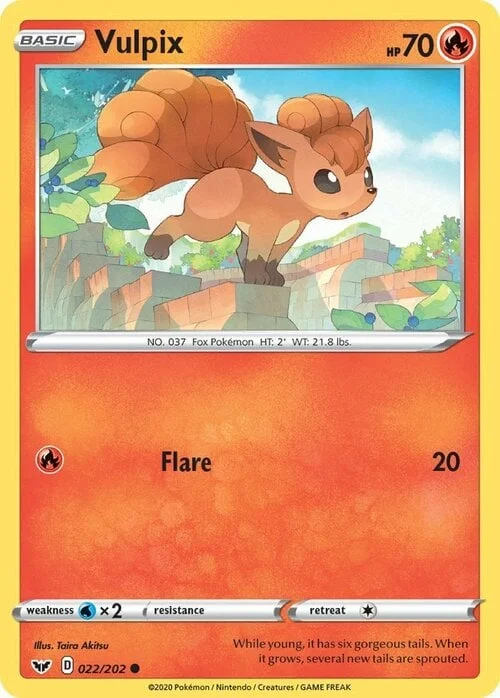 Vulpix — Sword & Shield