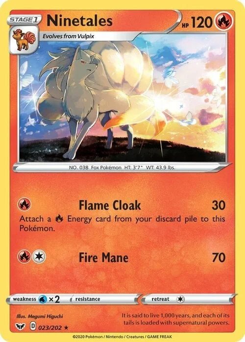 Ninetales — Sword & Shield