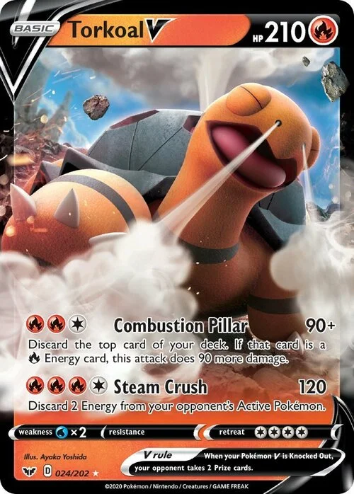 Torkoal V — Sword & Shield
