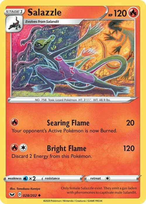 Salazzle — Sword & Shield