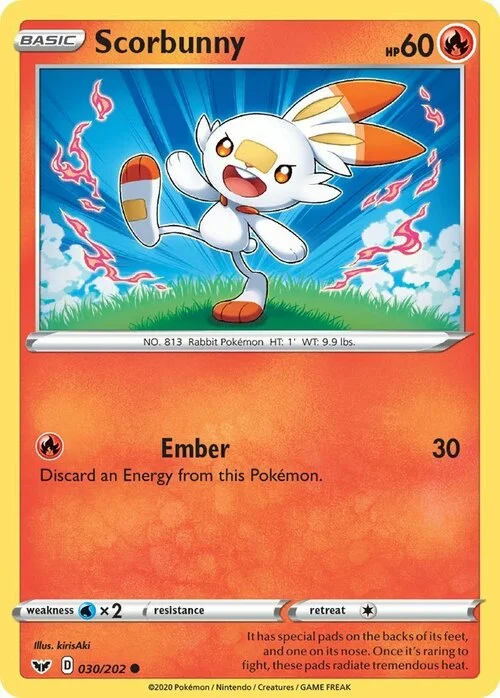 Scorbunny — Sword & Shield