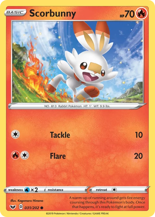 Scorbunny — Sword & Shield