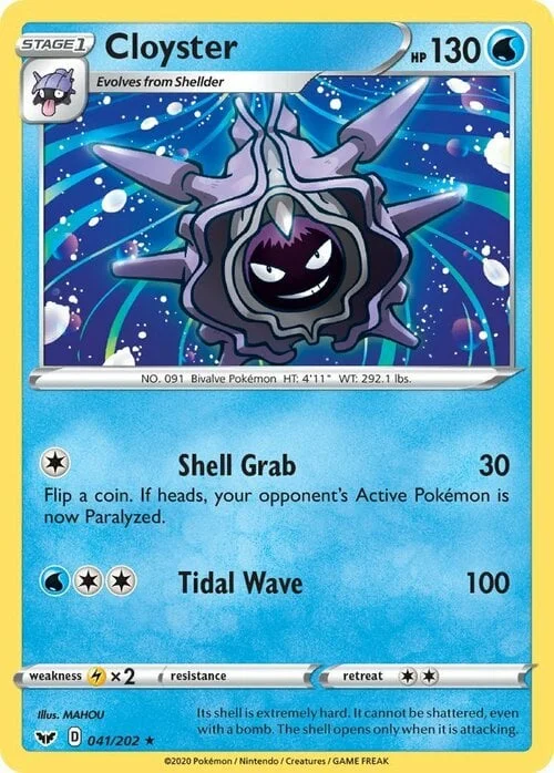 Cloyster — Sword & Shield