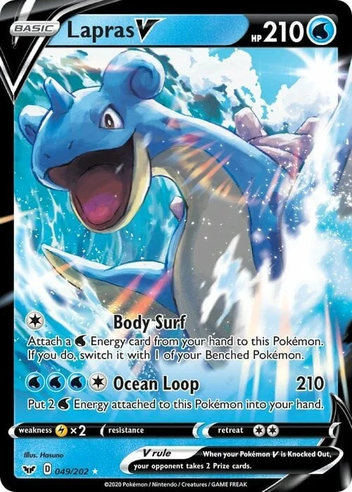 Lapras V — Sword & Shield