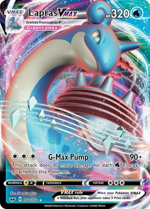 Lapras VMAX — Sword & Shield