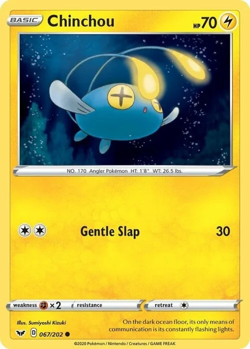 Chinchou — Sword & Shield