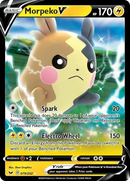 Morpeko V — Sword & Shield