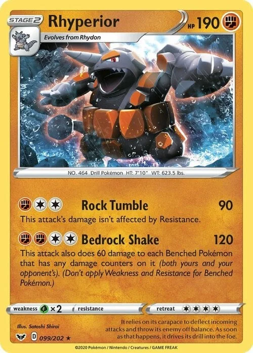 Rhyperior — Sword & Shield