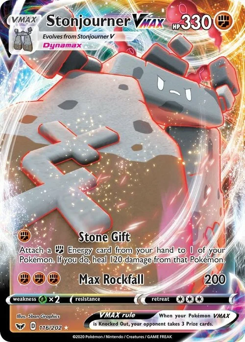 Stonjourner VMAX — Sword & Shield