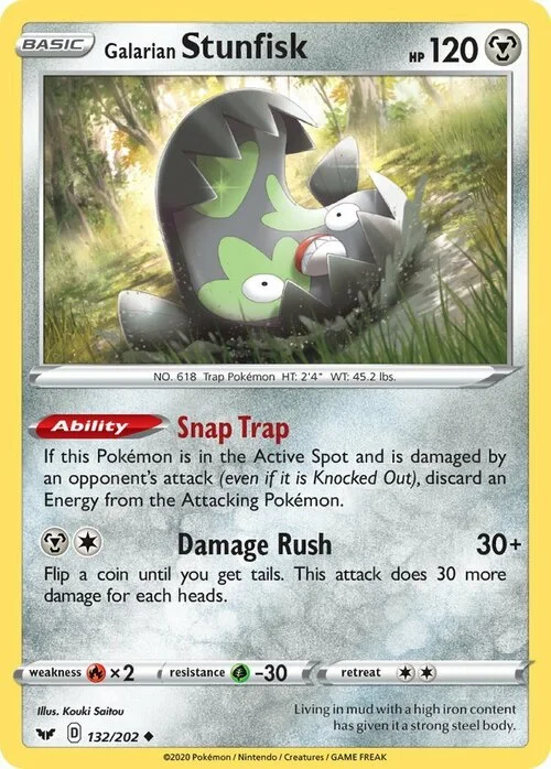 Galarian Stunfisk — Sword & Shield