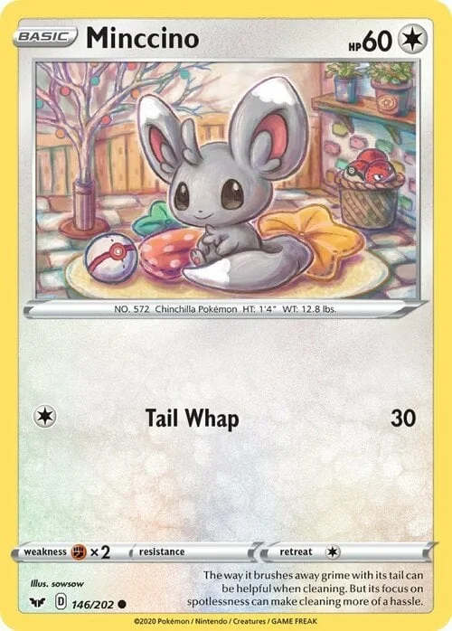 Minccino — Sword & Shield