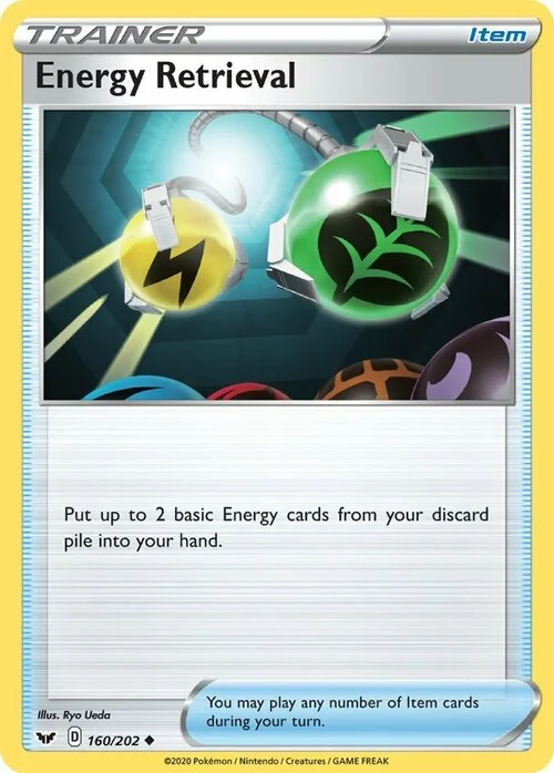 Energy Retrieval — Sword & Shield