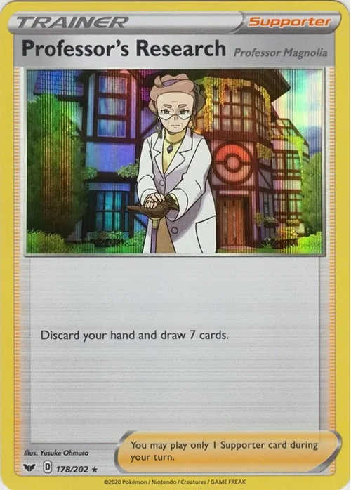 Professor's Research - Professor Magnolia — Sword & Shield