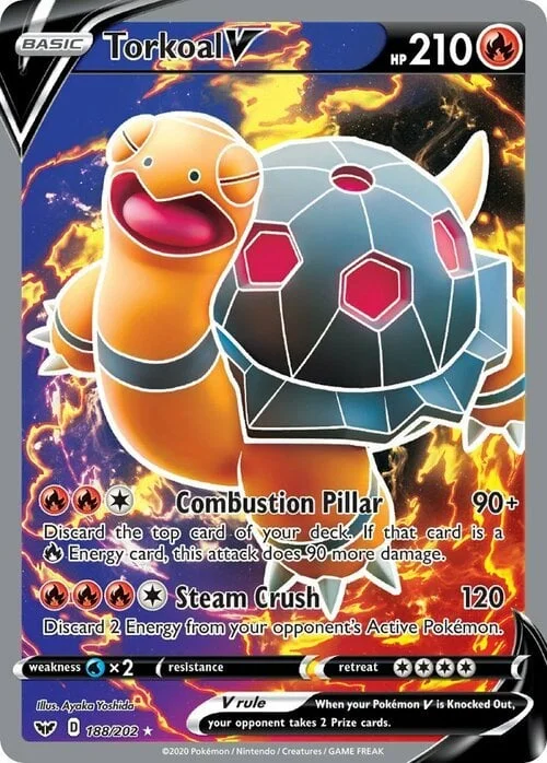 Torkoal V — Sword & Shield