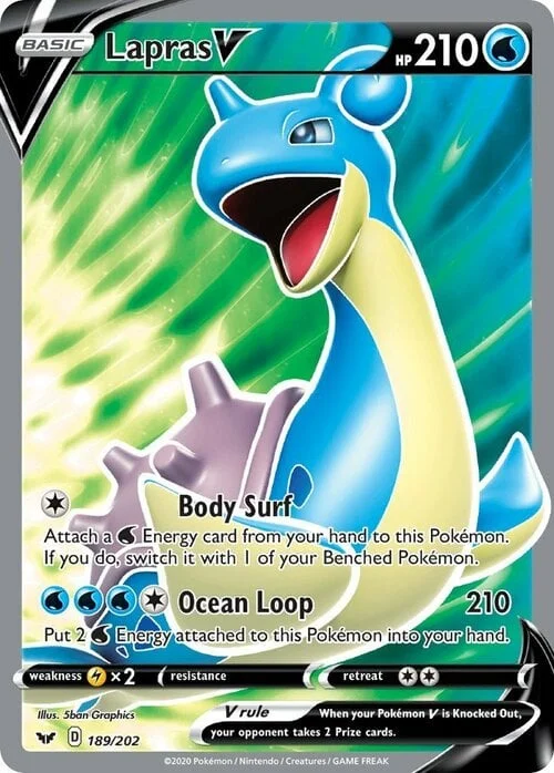 Lapras V — Sword & Shield