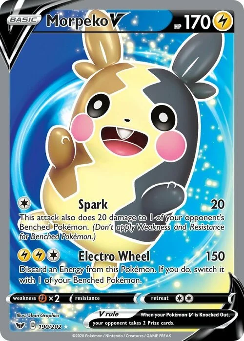 Morpeko V — Sword & Shield