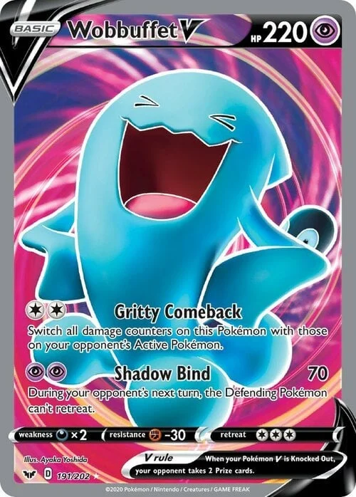 Wobbuffet V — Sword & Shield