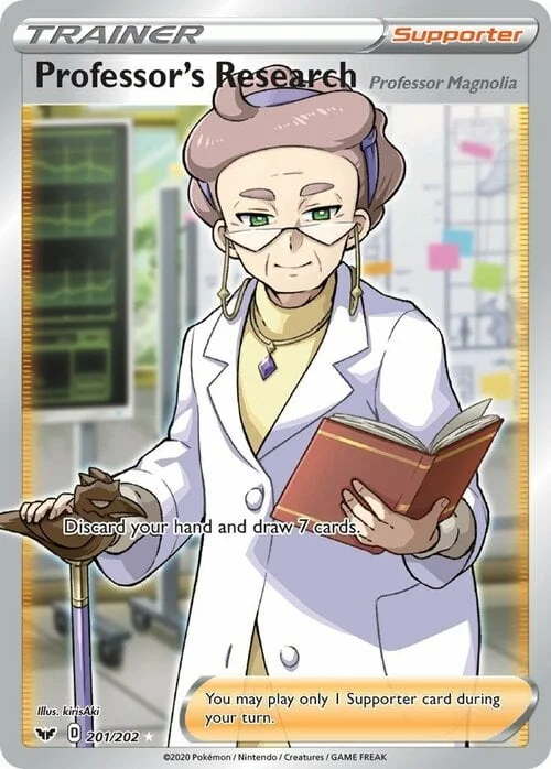 Professor's Research - Professor Magnolia — Sword & Shield