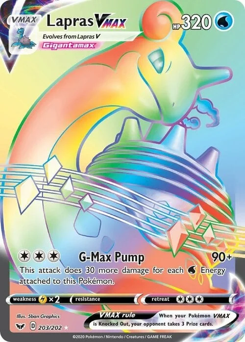 Lapras VMAX — Sword & Shield