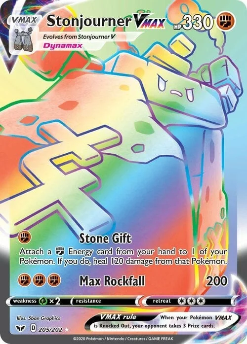 Stonjourner VMAX — Sword & Shield