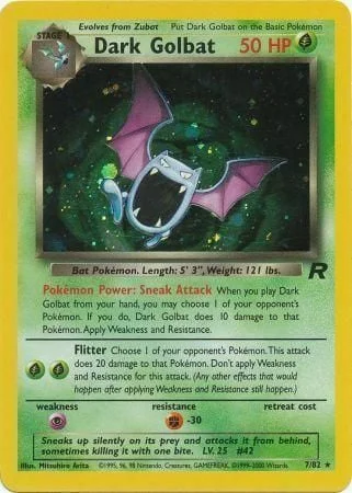 Dark Golbat — Team Rocket