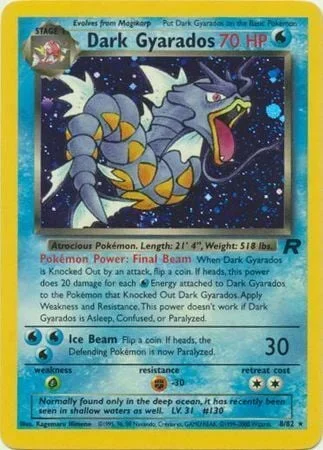 Dark Gyarados — Team Rocket