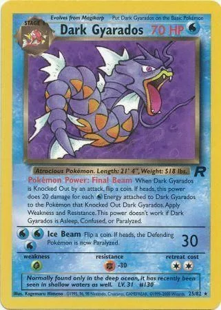 Dark Gyarados — Team Rocket
