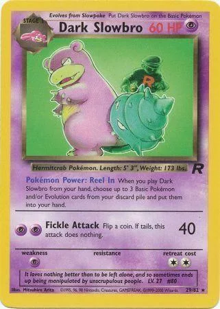 Dark Slowbro — Team Rocket