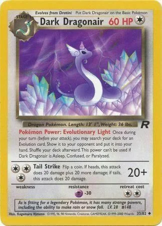 Dark Dragonair — Team Rocket
