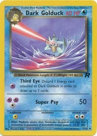 Dark Golduck — Team Rocket