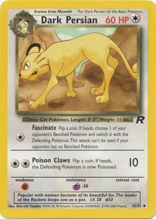 Dark Persian — Team Rocket