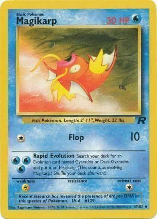 Magikarp Lv.6 — Team Rocket