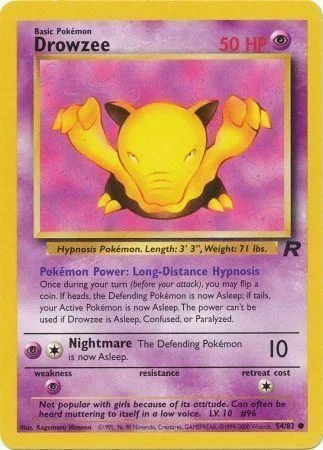 Drowzee — Team Rocket