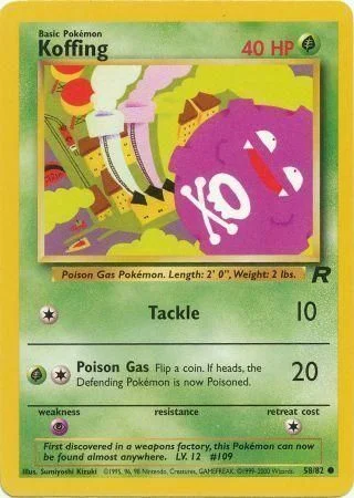 Koffing — Team Rocket