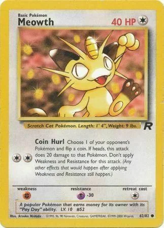 Meowth — Team Rocket