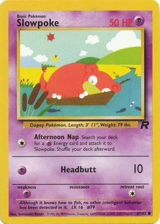 Slowpoke — Team Rocket