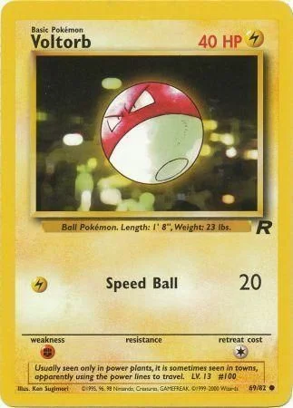 Voltorb — Team Rocket