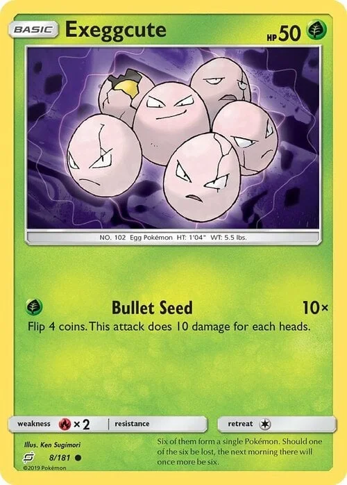 Exeggcute — Team Up