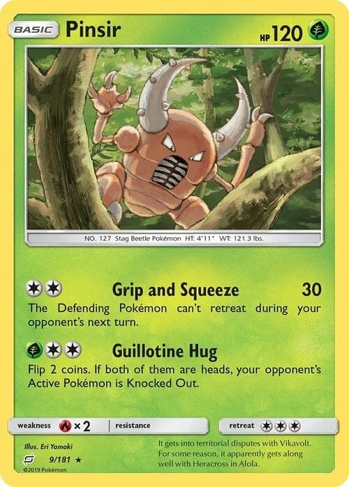 Pinsir — Team Up