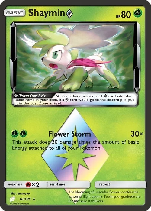 Shaymin ◇ Prism Star — Team Up