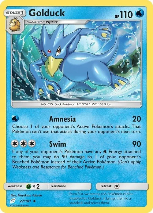 Golduck — Team Up